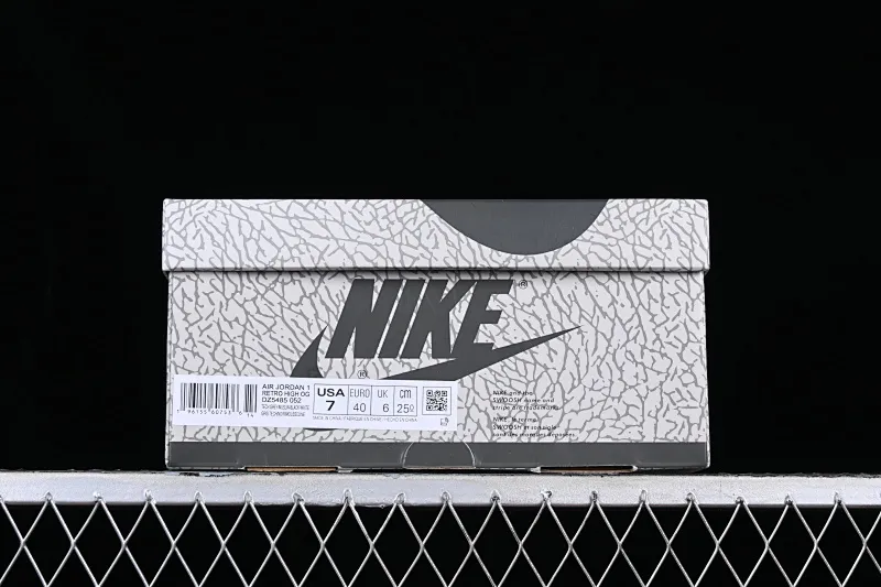 All categories Air Jordan Jordan series basketball shoes Air Jordan 1 High Pure original Air Jordan 1 High OG "White Cement" AJ1 Joe 1 elephant pattern high-top basketball shoes DZ5485-052